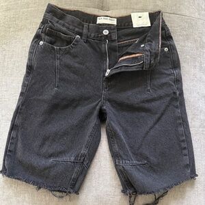 Free People Black Shorts 25